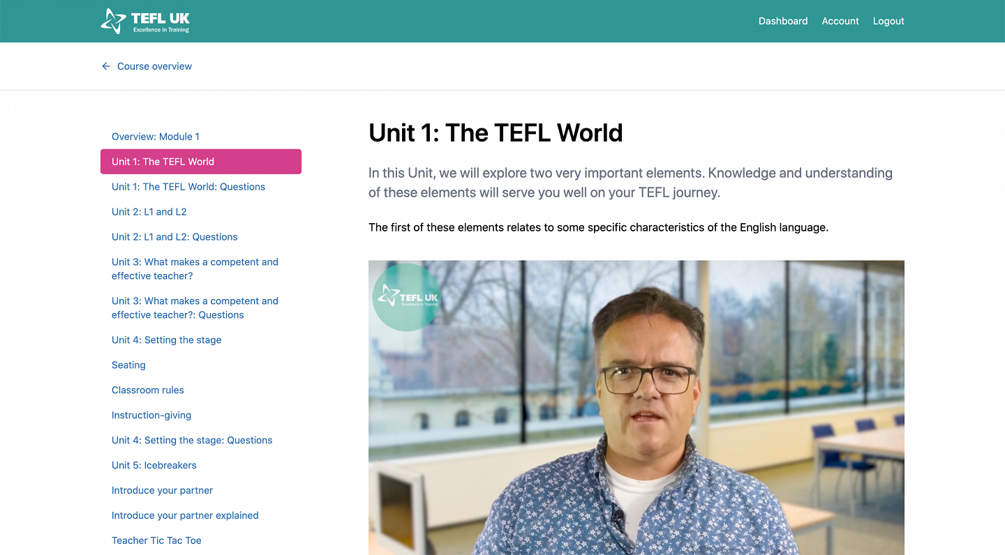 tefl course online